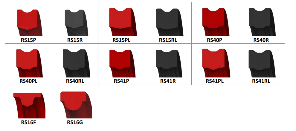 Double Acting Simple Rod Seal