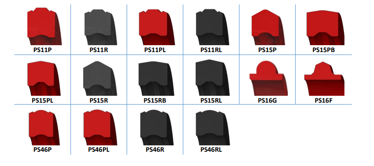 Double Acting Simple Piston Seal