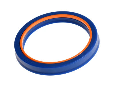 U-Ring Energised with Extrusion Ring - Hallite Type 621