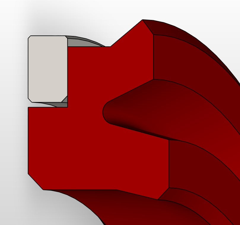 Single Acting Complex Piston Seal