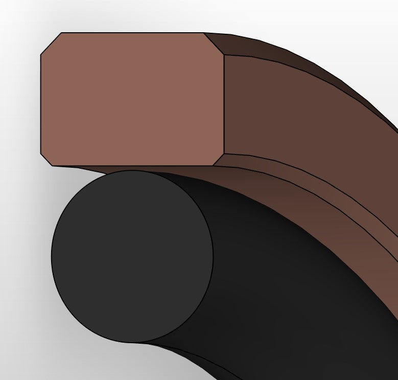 O-Ring Activated Piston Seal