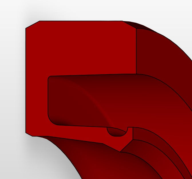 Radial – Single Acting Simple Rotary Seal