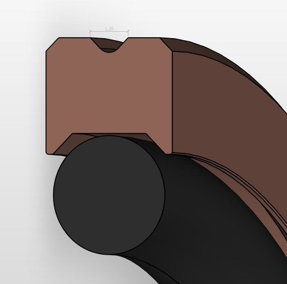 Radial - Double Acting Complex Rotary Seal