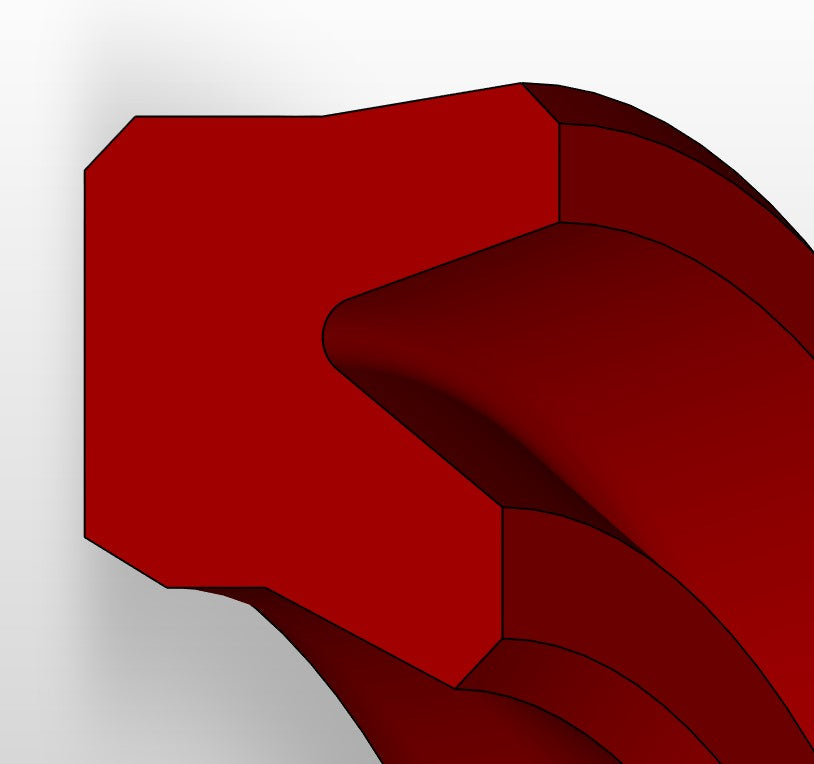 Single Acting Simple Rod Seal