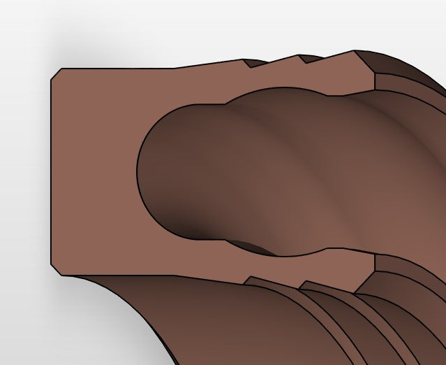 Round Spring Symmetrical Seal