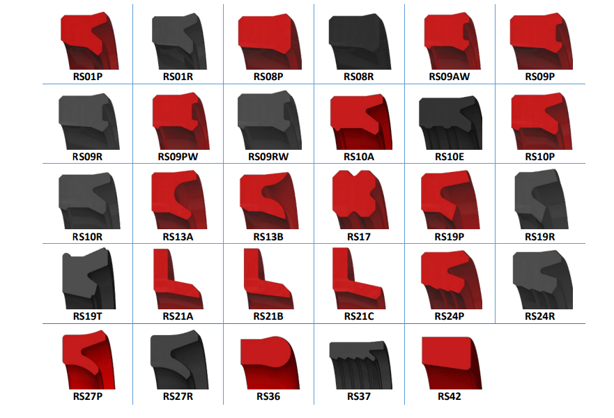 Single Acting Simple Rod Seal