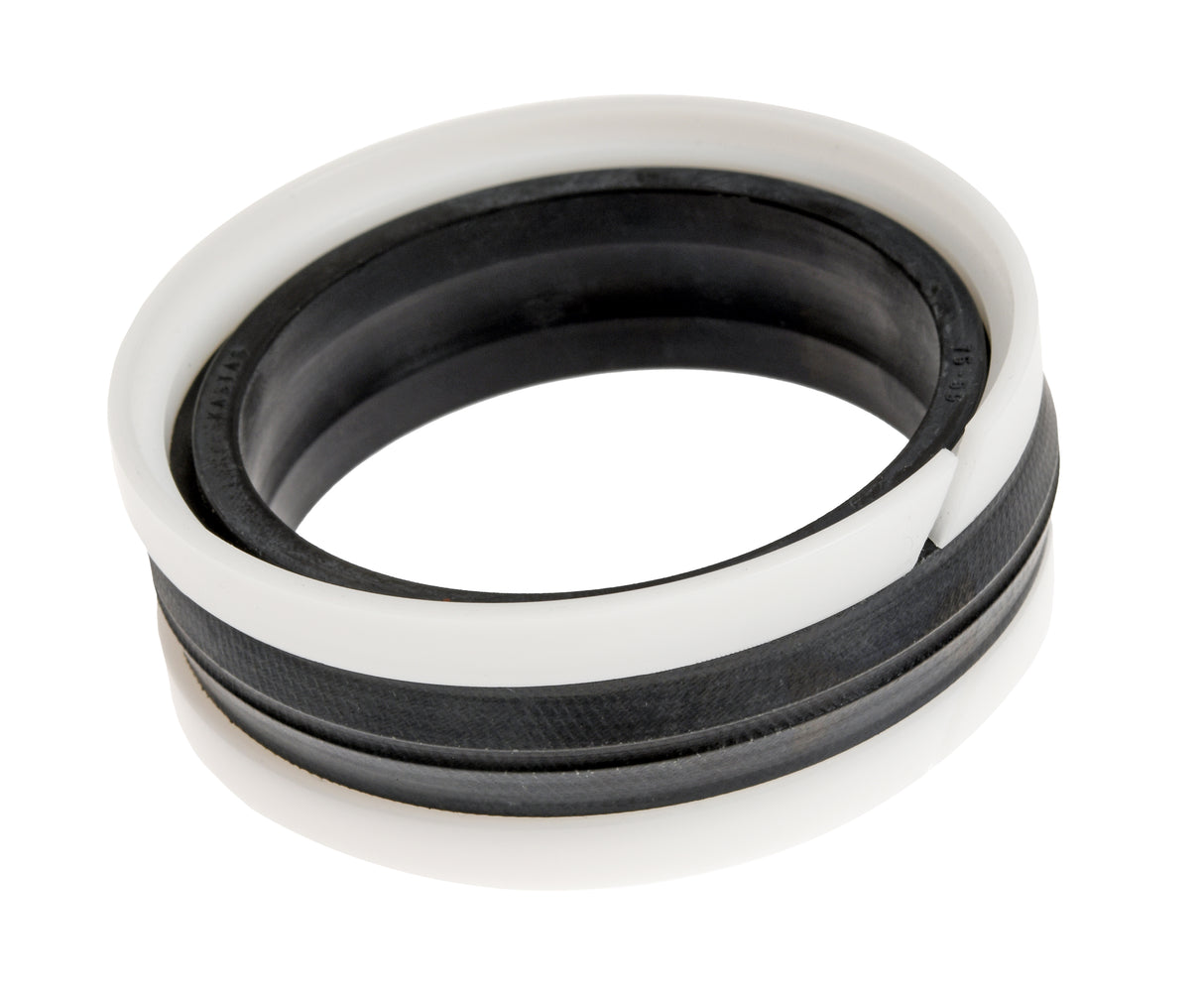 Solid Piston Seal - 3pc with L Shaped Wear Rings