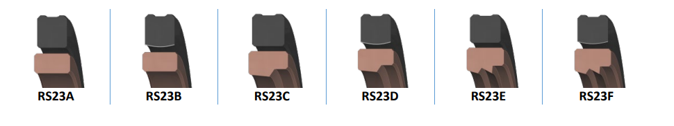 U-Ring Activated Rod Seal