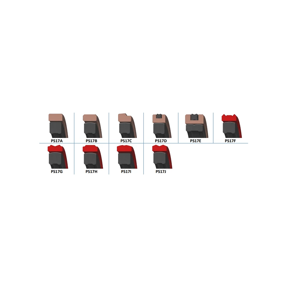 U-Ring Activated Piston Seal