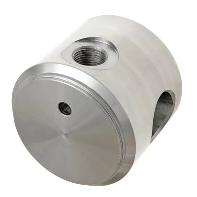 Bored End Cap with Oil Inlet