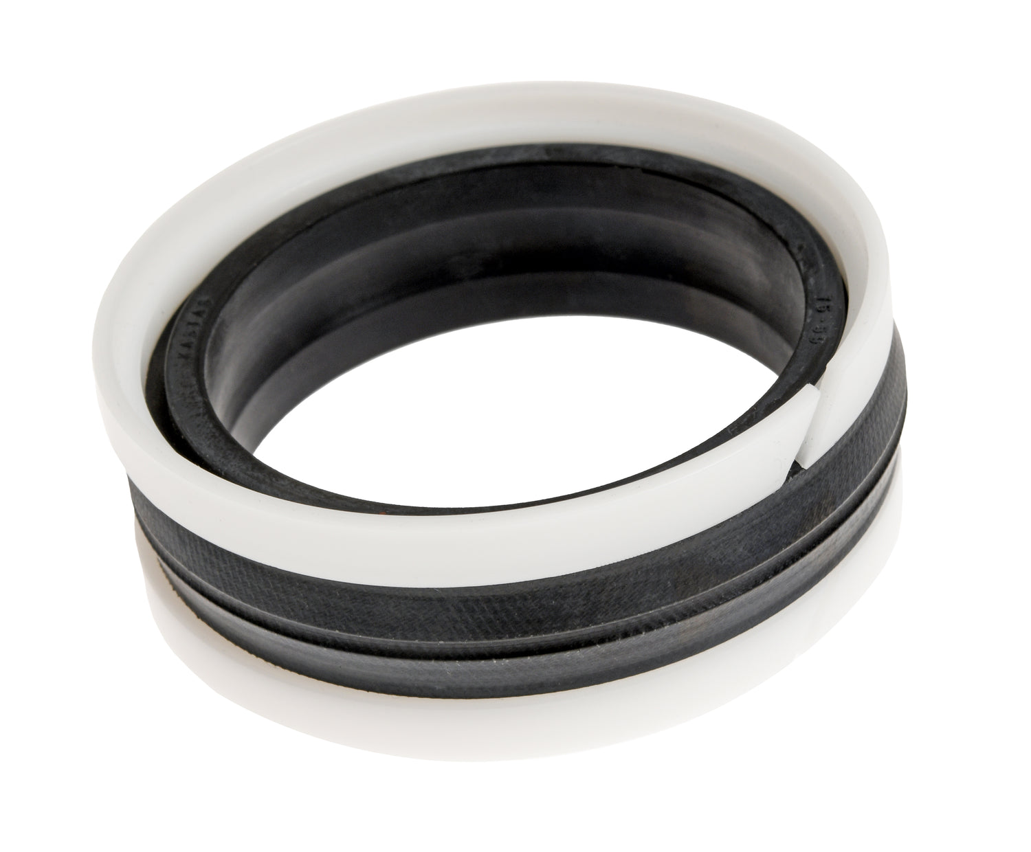 Solid Piston Seal - 3pc with L Shaped Wear Rings