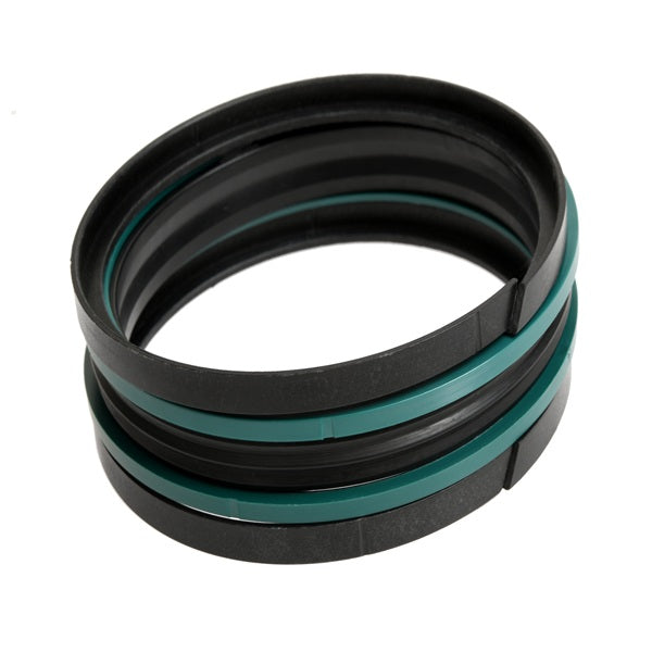 Solid Piston Seal - 5pc with L Shaped Wear Rings